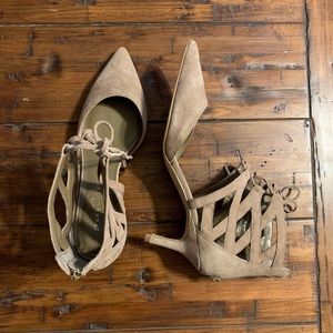 Ivanka Trump Suede Heels